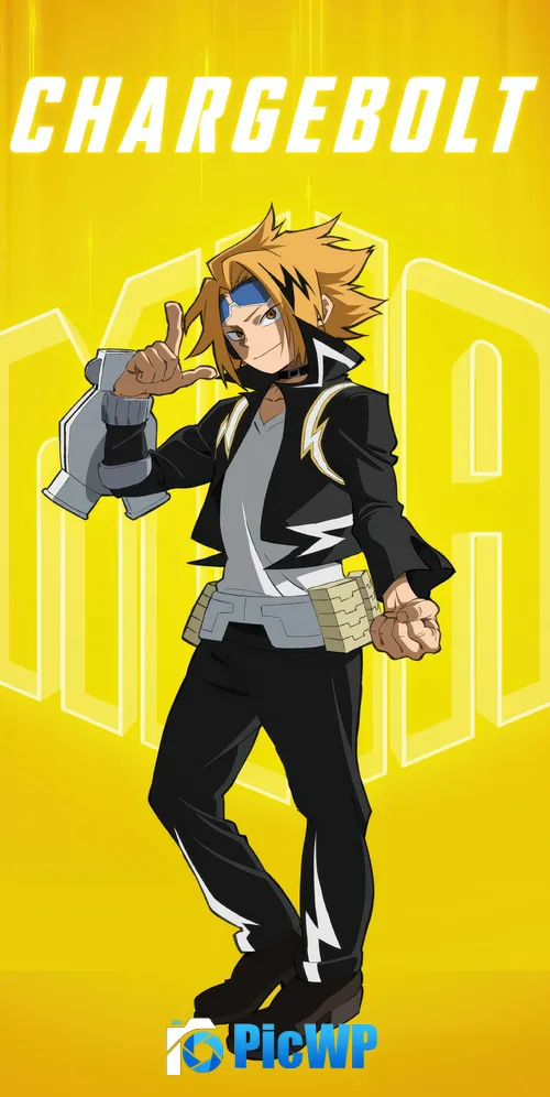 Denki Kaminari (Chargebolt) My Hero Academia 3K Mobile Wallpaper