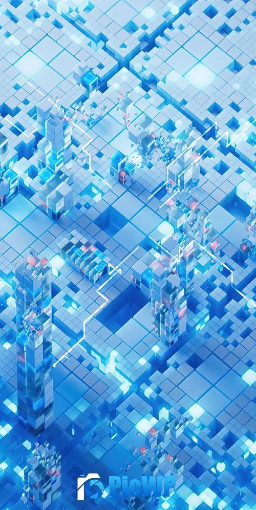 Microsoft 365 3D background 3K Mobile Wallpaper