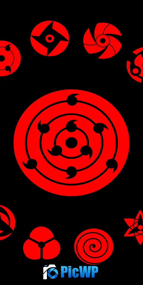Sharingan Naruto 3K Mobile Wallpaper