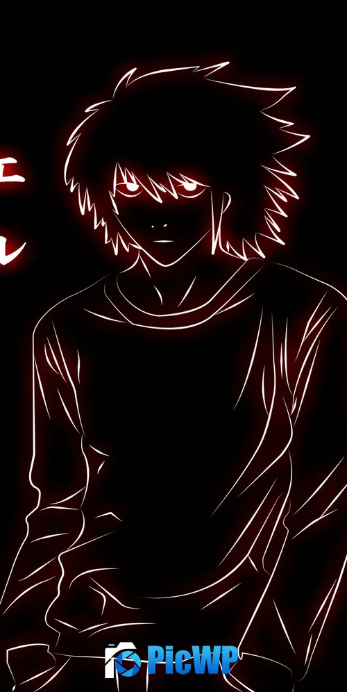 Light Yagami AMOLED 3K Mobile Wallpaper