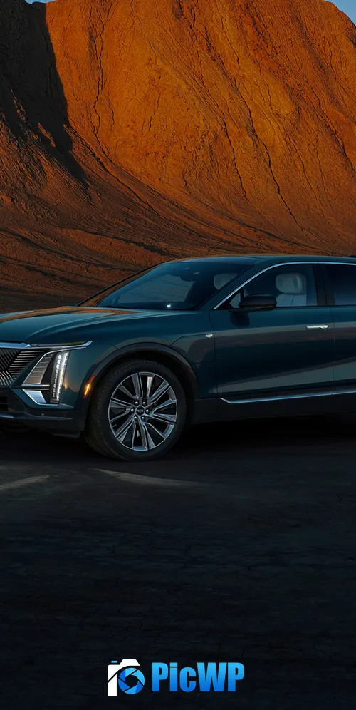 Cadillac Lyriq Tech Electric SUV 3K Mobile Wallpaper