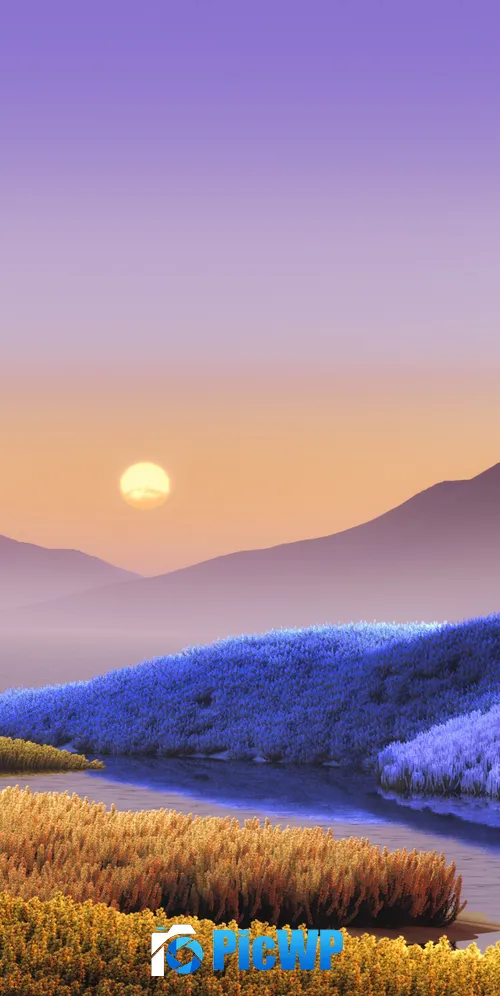 Dusk Landscape 3K Mobile Wallpaper