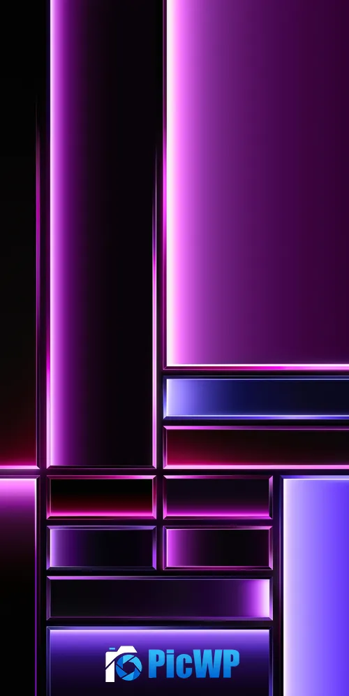 Purple aesthetic Grid 3K Mobile Wallpaper