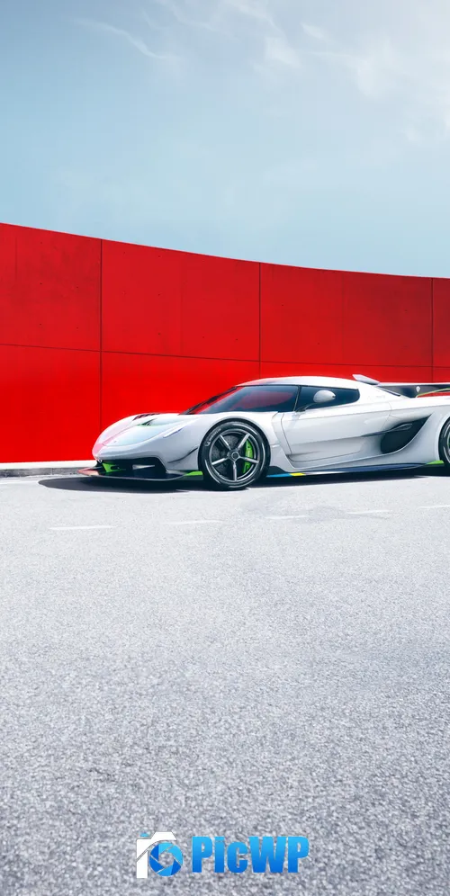 Koenigsegg Jesko 3K Mobile Wallpaper