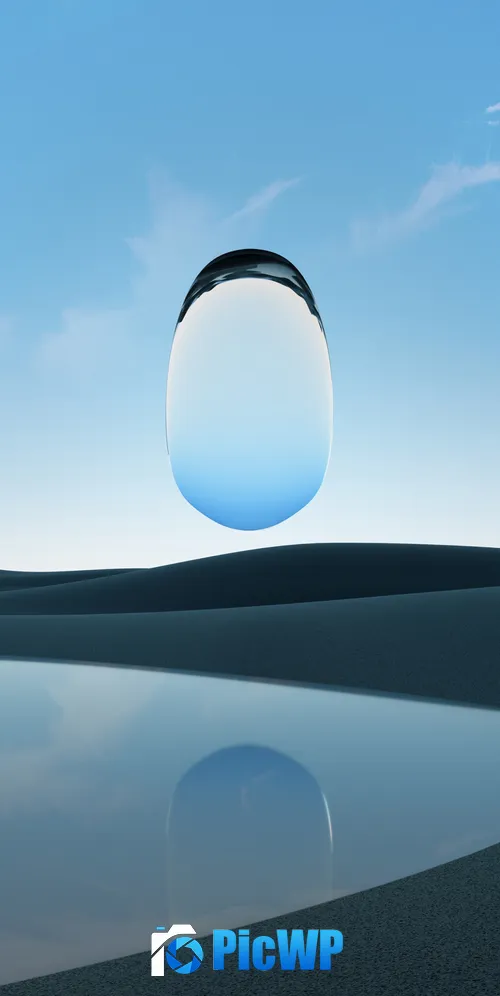 Surreal Desert 3K Mobile Wallpaper