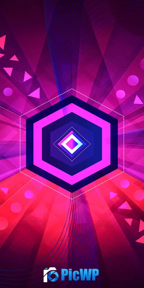 Abstract background Pink background 3K Mobile Wallpaper