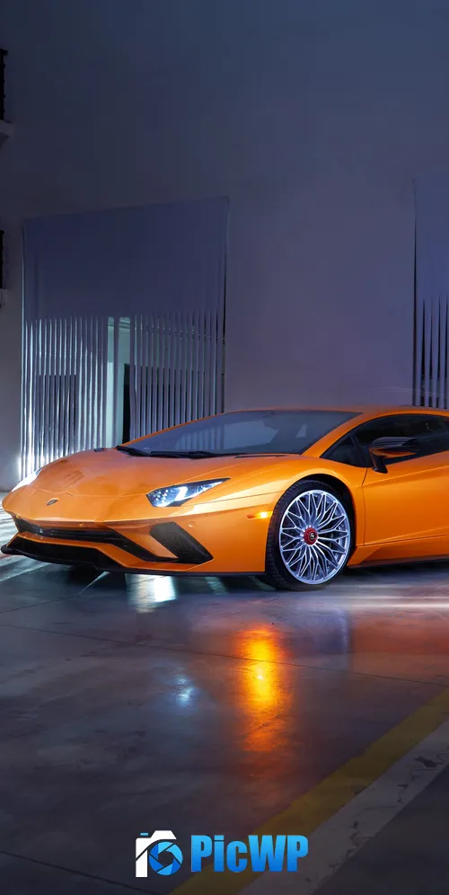 Lamborghini Aventador Sports cars 3K Mobile Wallpaper