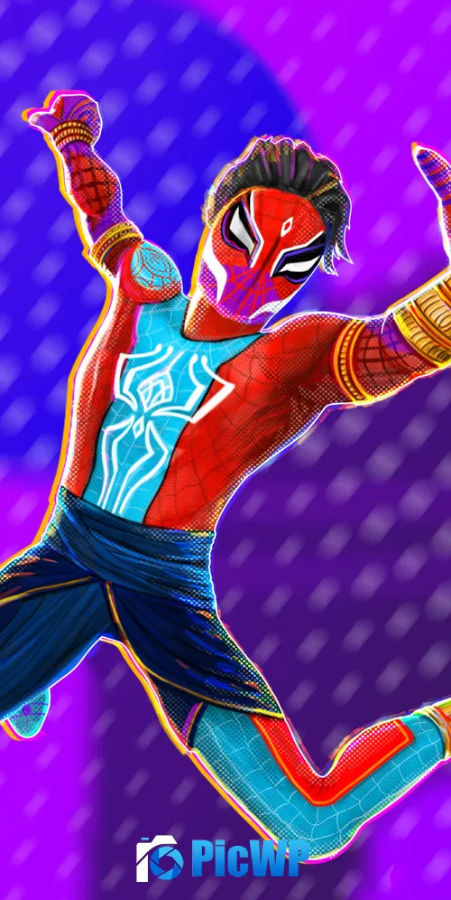 Spider-Man: India Spider-Man: Across the Spider-Verse 3K Mobile Wallpaper