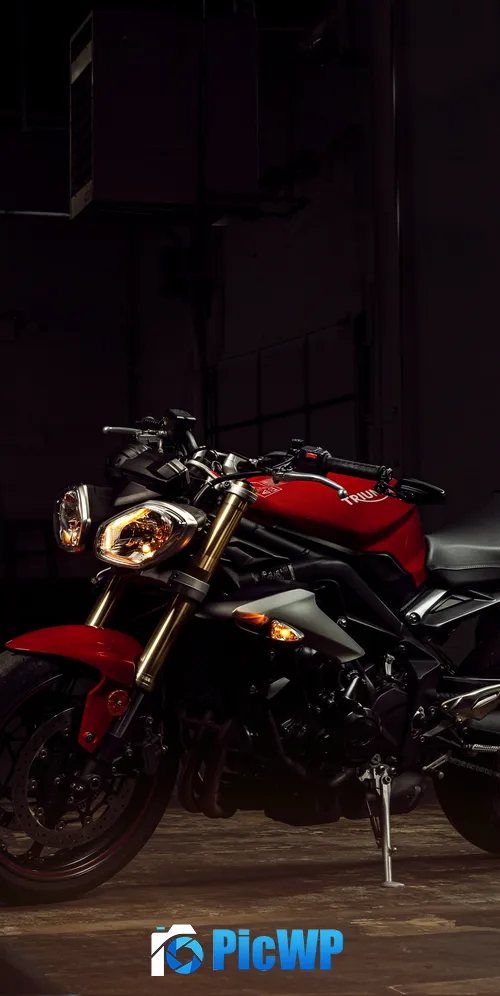 Triumph Street Triple Streetfighter motorcycles 3K Mobile Wallpaper