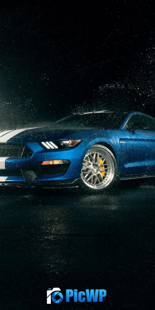 Ford Mustang Shelby GT350 Muscle sports cars 3K Mobile Wallpaper