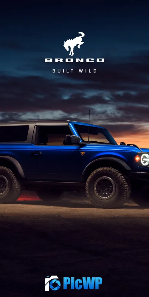 Ford Bronco Off-Road SUV 3K Mobile Wallpaper