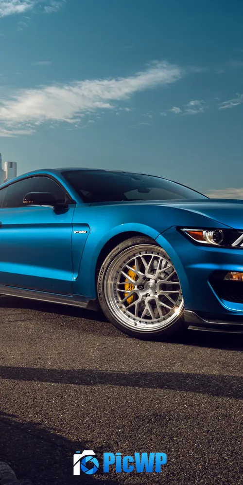 Ford Mustang Shelby GT350 3K Mobile Wallpaper