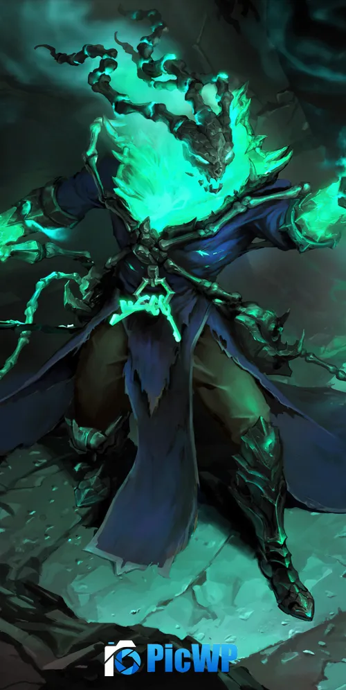 Thresh League of Legends 3K Mobile Wallpaper