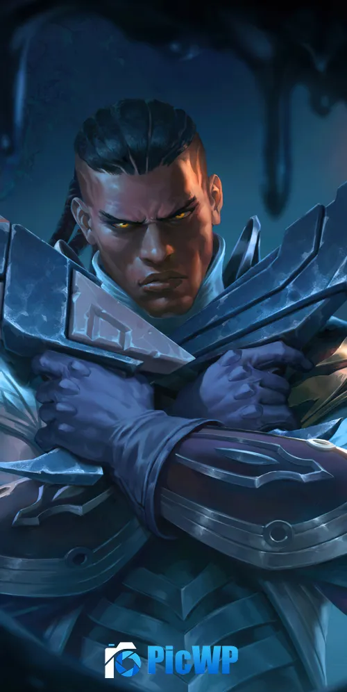 Lucian League of Legends 3K Mobile Wallpaper