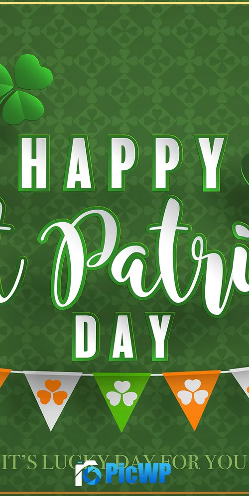St. Patrick's Day Decoration 3K Mobile Wallpaper