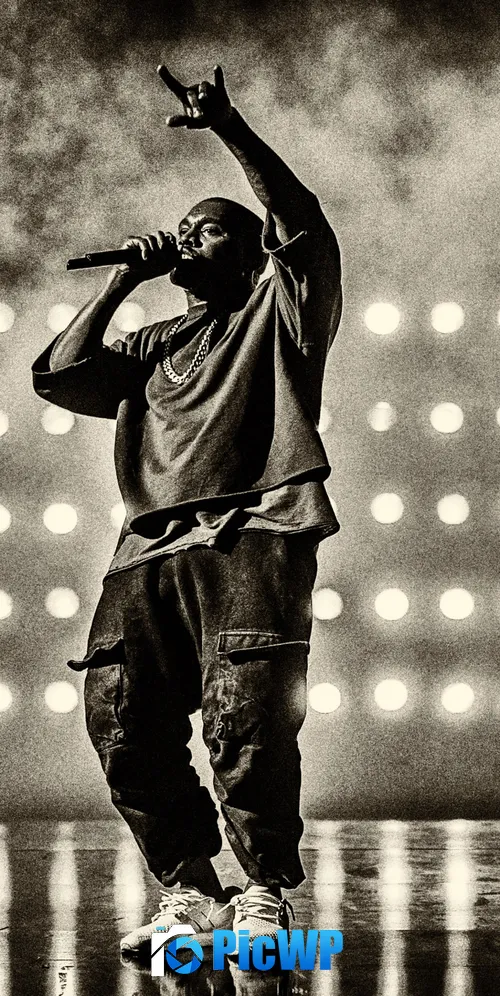 Kanye West 3K Mobile Wallpaper