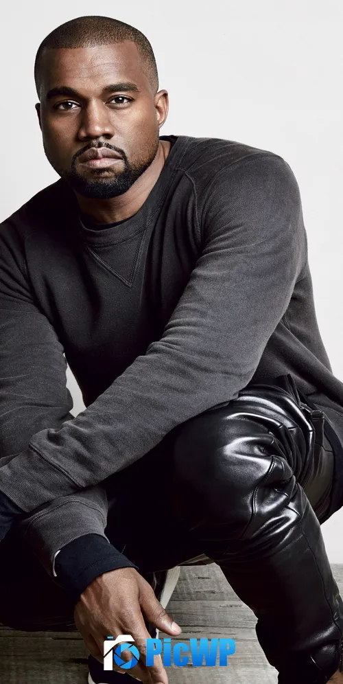 American rapper Kanye West 3K Mobile Wallpaper