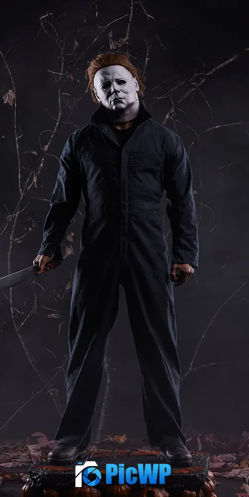 Michael Myers Halloween night 3K Mobile Wallpaper