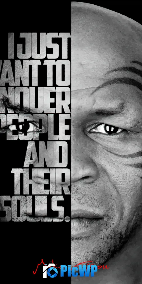Mike Tyson Popular quotes 3K Mobile Wallpaper