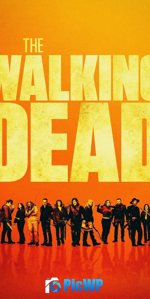 The Walking Dead TV series 3K Mobile Wallpaper