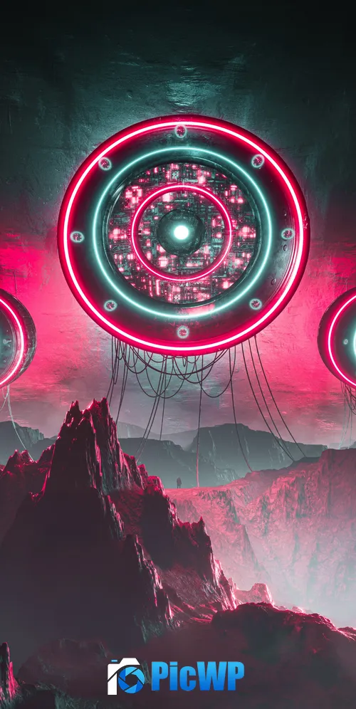 Aliens Spaceship 3K Mobile Wallpaper