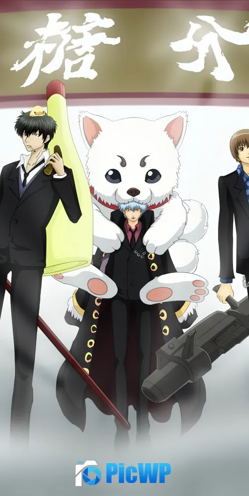 Gintama Characters 3K Mobile Wallpaper