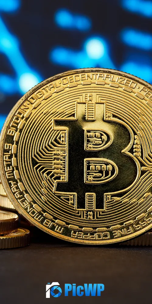 Bitcoin Cryptocurrency 3K Mobile Wallpaper