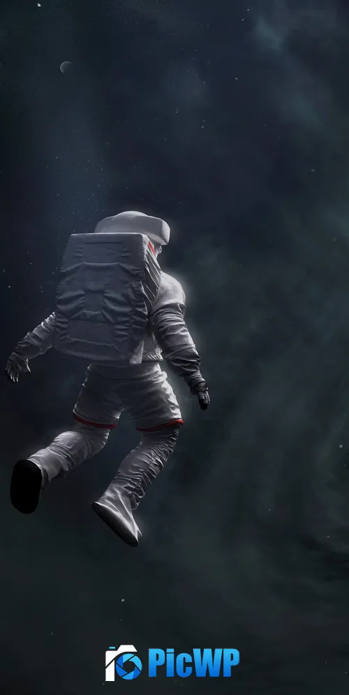 Anomaly Astronaut 3K Mobile Wallpaper