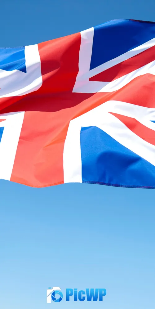 Union Jack British flag 3K Mobile Wallpaper