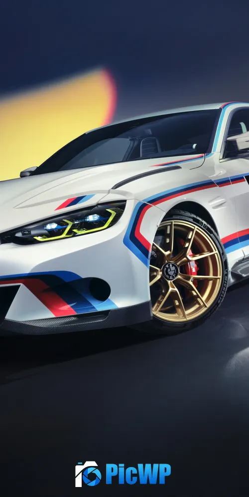 BMW 3.0 CSL Sports cars 3K Mobile Wallpaper