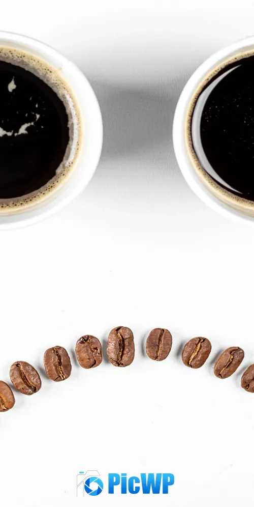 Sad day Black Coffee 3K Mobile Wallpaper