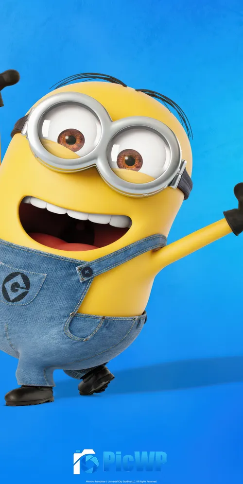 Dave the Minion 3K Mobile Wallpaper