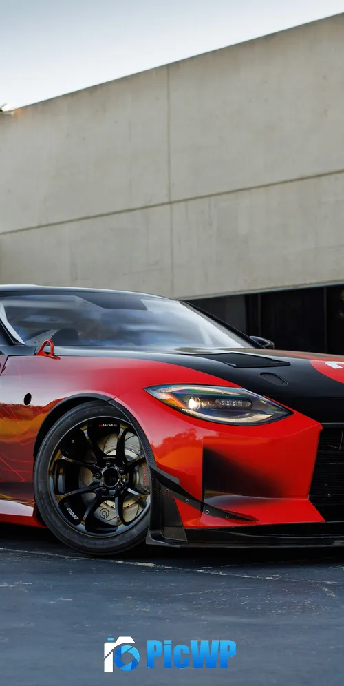 Nissan Z GT4 SEMA 3K Mobile Wallpaper