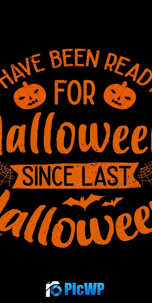 Halloween quotes Happy Halloween 3K Mobile Wallpaper