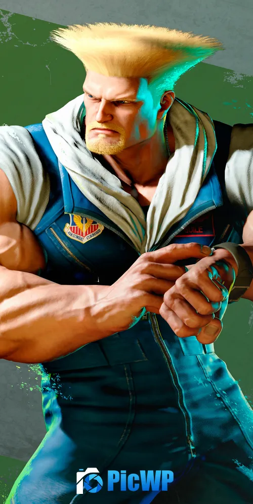 Guile Street Fighter 6 3K Mobile Wallpaper