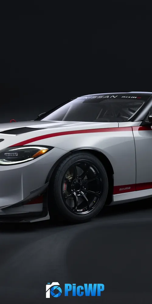 Nissan Z GT4 Race cars 3K Mobile Wallpaper