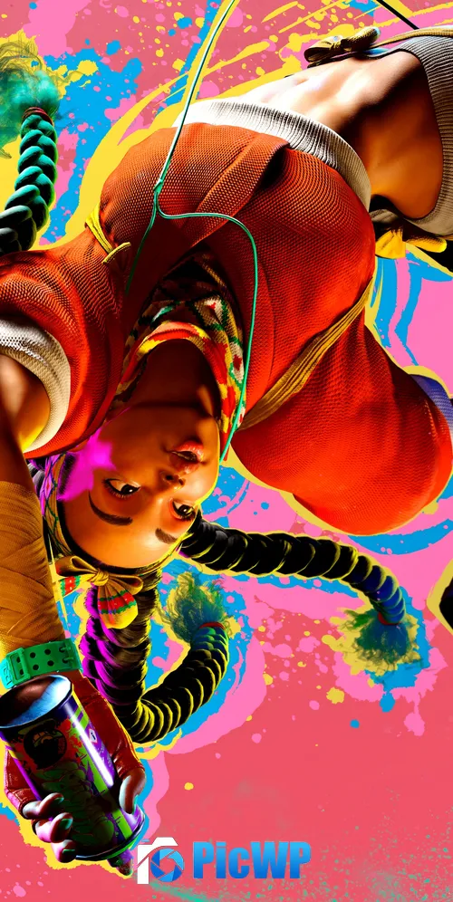 Kimberly Street Fighter 6 3K Mobile Wallpaper