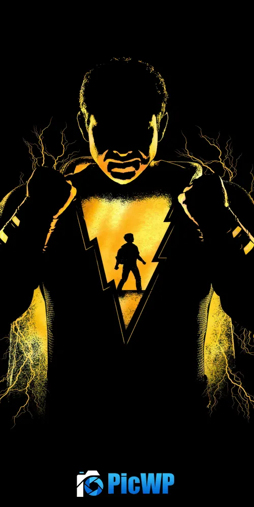 Shazam! AMOLED 3K Mobile Wallpaper