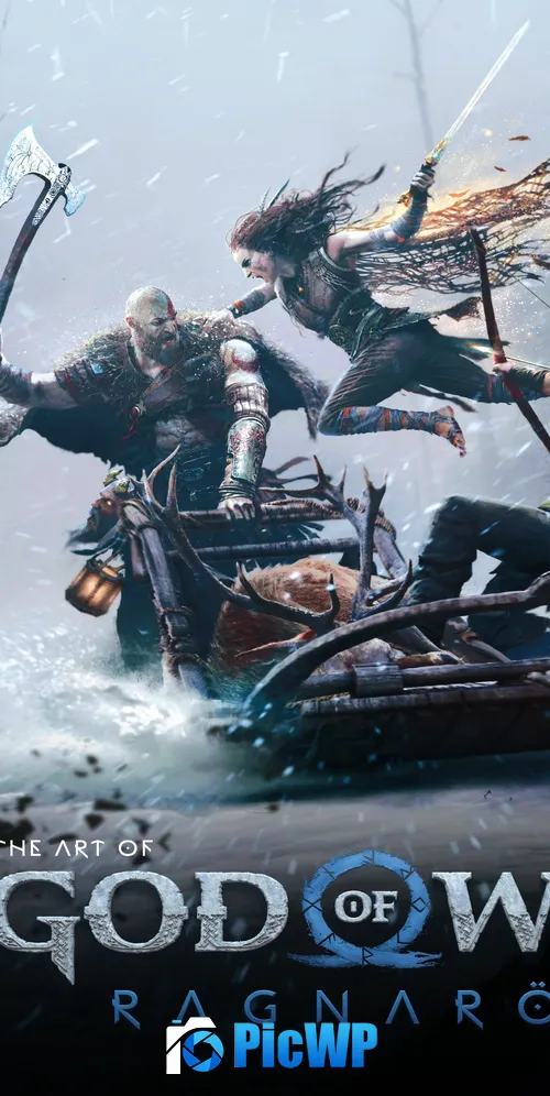 God of War Ragnarök PlayStation 5 3K Mobile Wallpaper