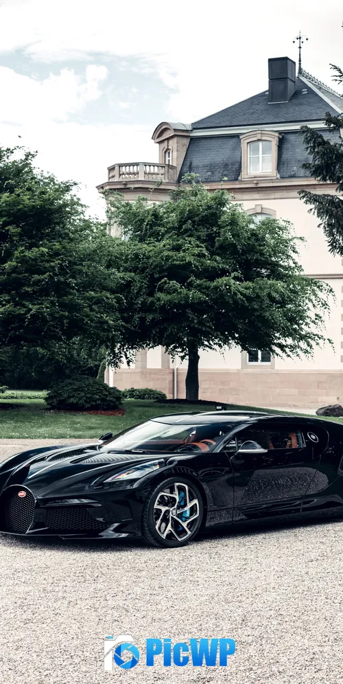 Bugatti La Voiture Noire World's Expensive Cars 3K Mobile Wallpaper