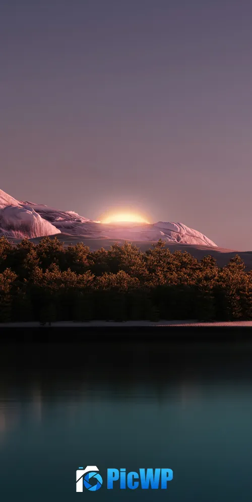Landscape Evening 3K Mobile Wallpaper