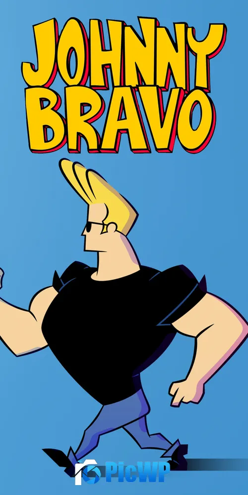 Johnny Bravo 3K Mobile Wallpaper