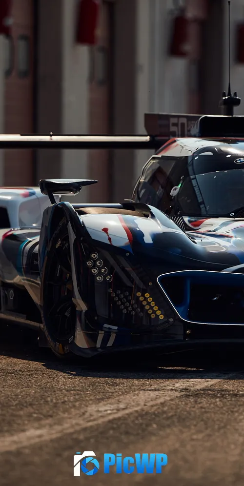 BMW M Hybrid V8 Race cars 3K Mobile Wallpaper
