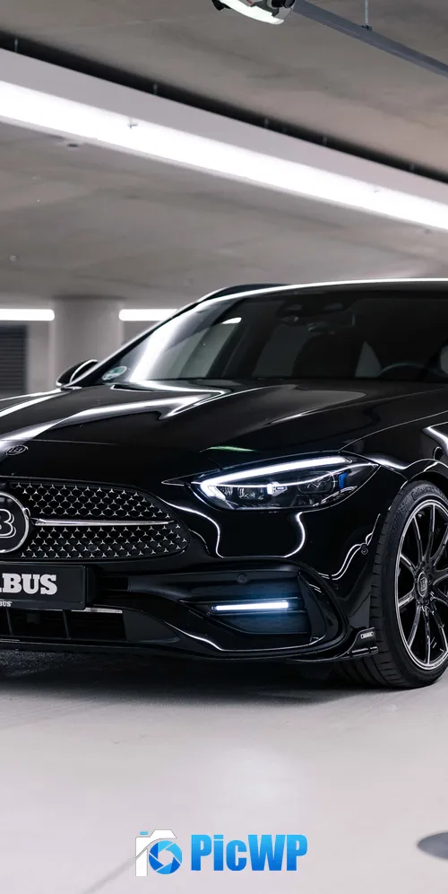 Brabus D30 Estate Mercedes-Benz C-Class 3K Mobile Wallpaper