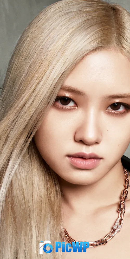 Rose (Blackpink) Blonde 3K Mobile Wallpaper