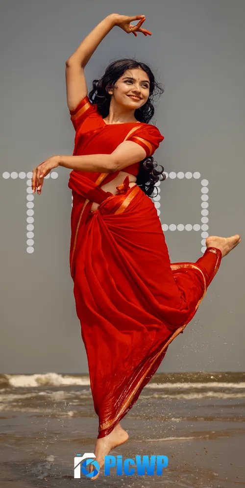 Actress Mamitha Baiju 3K Mobile Wallpaper