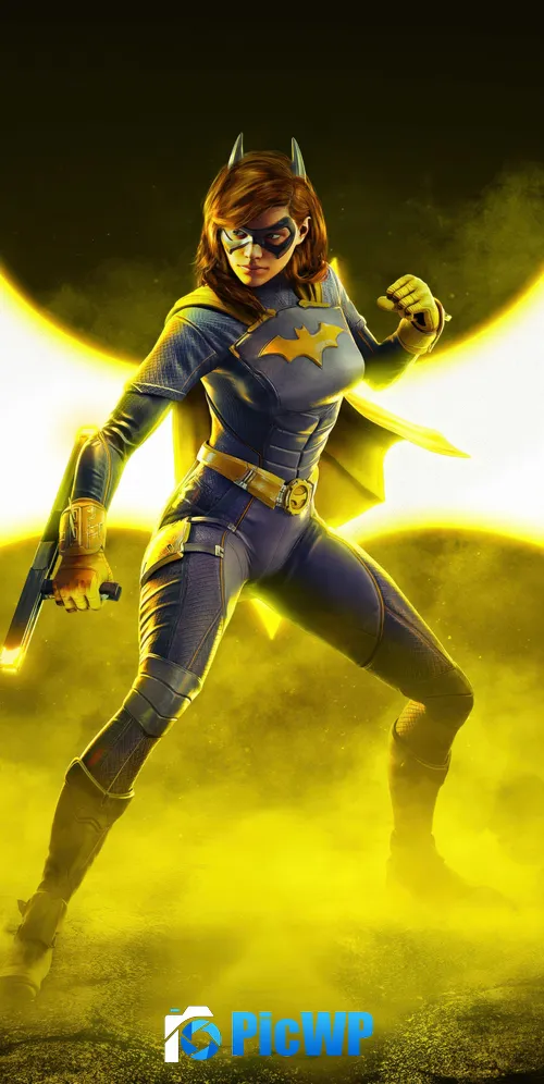 Batgirl Gotham Knights 3K Mobile Wallpaper