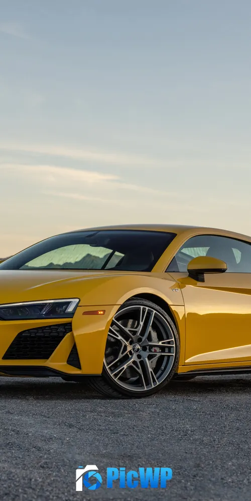 Audi R8 V10 performance RWD Luxury cars 3K Mobile Wallpaper