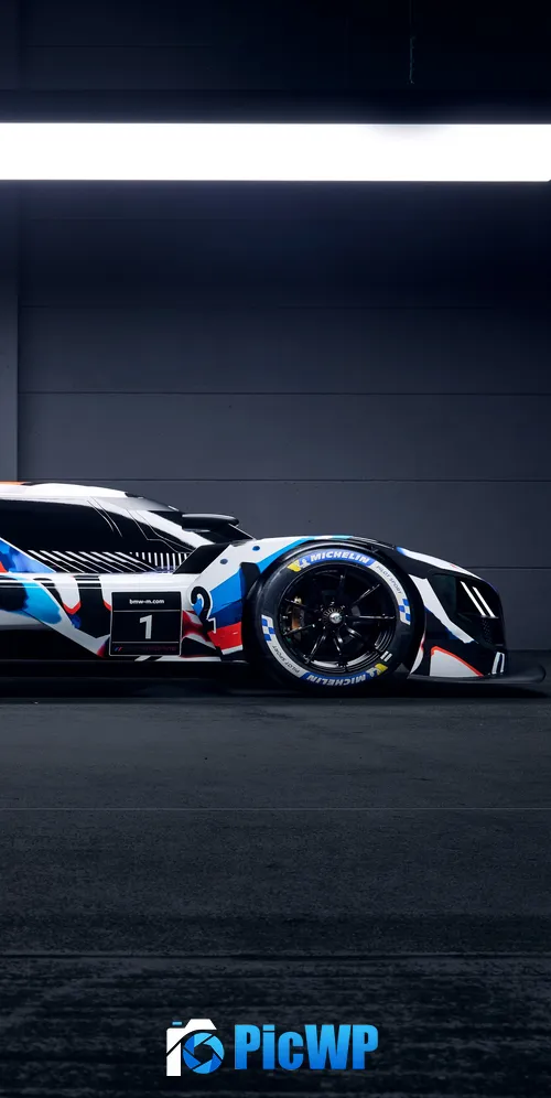 BMW M Hybrid V8 LMDh Prototype 3K Mobile Wallpaper