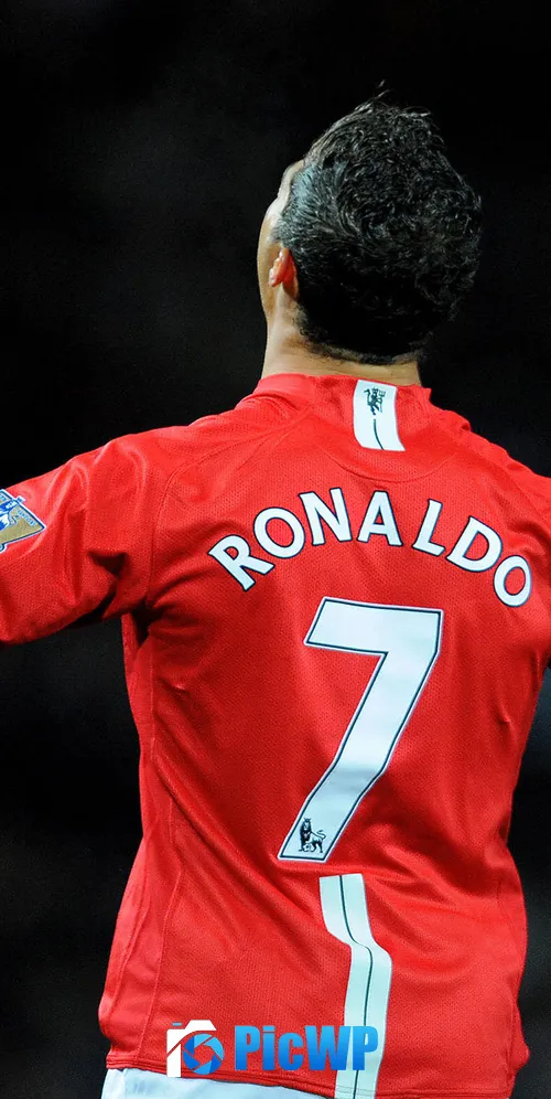 Cristiano Ronaldo Manchester United Jersey 3K Mobile Wallpaper